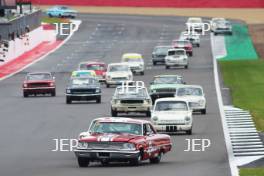 Silverstone Festival, Silverstone 2023 25th-27th August 2023 Free for editorial use only  163 Gregor Fisken / Christoff Cowens - Ford Galaxie