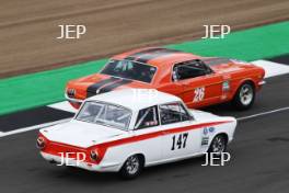 Silverstone Festival, Silverstone 2023 25th-27th August 2023 Free for editorial use only  147 Richard Dutton - Ford Lotus Cortina