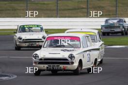 Silverstone Festival, Silverstone 2023 25th-27th August 2023 Free for editorial use only  131 John McGurk - Ford Lotus Cortina