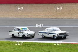 Silverstone Festival, Silverstone 2023 25th-27th August 2023 Free for editorial use only  149 Nils-Fredrik Nyblaeus / Johan Rosendahl - Ford Falcon Sprint