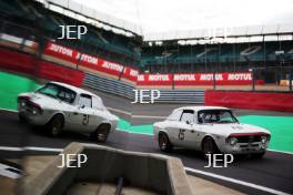 Silverstone Festival, Silverstone 2023 25th-27th August 2023 Free for editorial use only  15 Lukas Halusa / Alex Ames - Alfa Romeo 1600 GTA