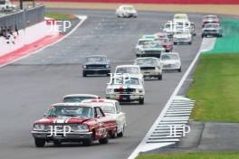 Silverstone Festival, Silverstone 2023 25th-27th August 2023 Free for editorial use only  163 Gregor Fisken / Christoff Cowens - Ford Galaxie