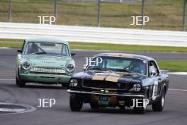 Silverstone Festival, Silverstone 2023 25th-27th August 2023 Free for editorial use only  44 Georg Kjallgren / Sebastian Kjallgren - Ford Mustang