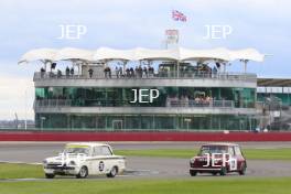 Silverstone Festival, Silverstone 2023 25th-27th August 2023 Free for editorial use only  56 Adam Cunnington - Ford Lotus Cortina