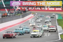 Silverstone Festival, Silverstone 2023 25th-27th August 2023 Free for editorial use only  12 Dan Williamson - Ford Mustang