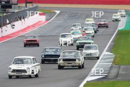 Silverstone Festival, Silverstone 2023 25th-27th August 2023 Free for editorial use only  711 Peter Smith / Mike Simpson - Ford Lotus Cortina