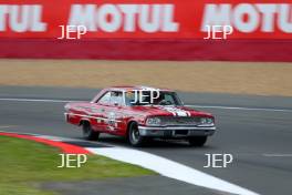 Silverstone Festival, Silverstone 2023 25th-27th August 2023 Free for editorial use only  163 Gregor Fisken / Christoff Cowens - Ford Galaxie