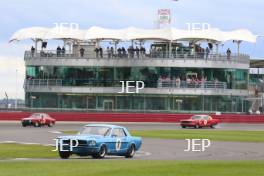 Silverstone Festival, Silverstone 2023 25th-27th August 2023 Free for editorial use only  7 Henry Mann / Steve Soper - Ford Mustang