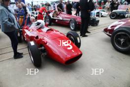 Silverstone Festival, Silverstone 2023 25th-27th August 2023 Free for editorial use only  5 Tony Smith GB Ferrari 246 Dino