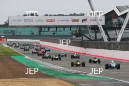 Silverstone Festival, Silverstone 2023 25th-27th August 2023 Free for editorial use only  Race Start