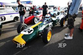 Silverstone Festival, Silverstone 2023 25th-27th August 2023 Free for editorial use only  124 Paul Clark - Lotus 20/22