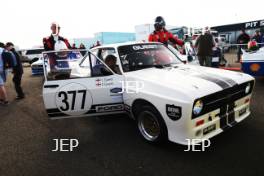 Silverstone Festival, Silverstone 2023 25th-27th August 2023 Free for editorial use only 377 Ian Guest / Frank Guest - Ford Escort RS1800