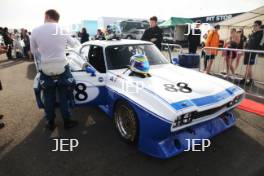 Silverstone Festival, Silverstone 2023 25th-27th August 2023 Free for editorial use only 88 Richard Kent / Joe Osborne - Ford Broadspeed Capri