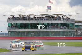 Silverstone Festival, Silverstone 2023 25th-27th August 2023 Free for editorial use only 55 Harry Whale / Matt Neal - Ford Escort Mk1