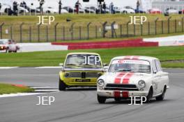 Silverstone Festival, Silverstone 2023 25th-27th August 2023 Free for editorial use only 34 Shaun Balfe / Tom Ashton - Ford Lotus Cortina