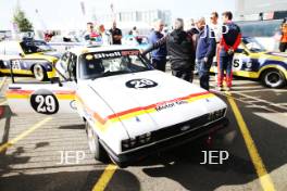 Silverstone Festival, Silverstone 2023 25th-27th August 2023 Free for editorial use only 29 Peter Smith / Mike Simpson - Ford Capri