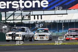 Silverstone Festival, Silverstone 2023 25th-27th August 2023 Free for editorial use only 377 Ian Guest / Frank Guest - Ford Escort RS1800