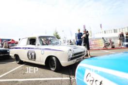 Silverstone Festival, Silverstone 2023 25th-27th August 2023 Free for editorial use only 57 Mike Gardiner / Phil Keen - Ford Lotus Cortina