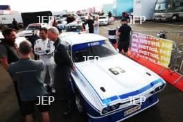 Silverstone Festival, Silverstone 2023 25th-27th August 2023 Free for editorial use only 63 Andy Wolfe / Darren Turner - Ford Capri RS3100