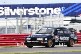 Silverstone Festival, Silverstone 2023 25th-27th August 2023 Free for editorial use only 22 Paul Mensley / Michael Lyons - Ford Sierra Cosworth RS500