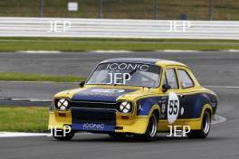 Silverstone Festival, Silverstone 2023 25th-27th August 2023 Free for editorial use only 55 Harry Whale / Matt Neal - Ford Escort Mk1