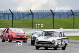 Silverstone Festival, Silverstone 2023 25th-27th August 2023 Free for editorial use only 57 Mike Gardiner / Phil Keen - Ford Lotus Cortina