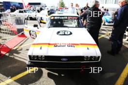 Silverstone Festival, Silverstone 2023 25th-27th August 2023 Free for editorial use only 29 Peter Smith / Mike Simpson - Ford Capri