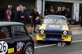 Silverstone Festival, Silverstone 2023 25th-27th August 2023 Free for editorial use only 55 Harry Whale / Matt Neal - Ford Escort Mk1