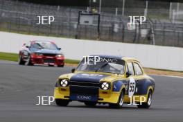 Silverstone Festival, Silverstone 2023 25th-27th August 2023 Free for editorial use only 55 Harry Whale / Matt Neal - Ford Escort Mk1