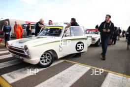 Silverstone Festival, Silverstone 2023 25th-27th August 2023 Free for editorial use only 56 Adam Cunnington - Ford Lotus Cortina