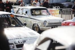 Silverstone Festival, Silverstone 2023 25th-27th August 2023 Free for editorial use only 72 Jon Wood / James Pickford - Ford Lotus Cortina