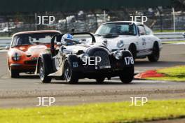 Silverstone Festival, Silverstone 2023 25th-27th August 2023 Free for editorial use only  178 Jonathon Rushton - Morgan Plus 4  