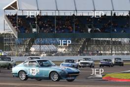 Silverstone Festival, Silverstone 2023 25th-27th August 2023 Free for editorial use only  73 John Hall - Datsun 260Z 