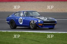 Silverstone Festival, Silverstone 2023 25th-27th August 2023 Free for editorial use only  124 Dave Jarman - Datsun 240Z 