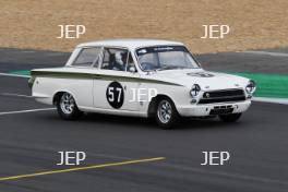 Silverstone Festival, Silverstone 2023 25th-27th August 2023 Free for editorial use only  57 Joe Gomm - Ford Lotus Cortina