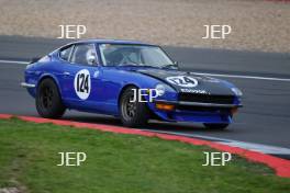 Silverstone Festival, Silverstone 2023 25th-27th August 2023 Free for editorial use only  124 Dave Jarman - Datsun 240Z 