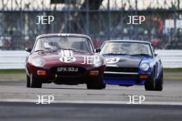 Silverstone Festival, Silverstone 2023 25th-27th August 2023 Free for editorial use only  12 Adam Bagnall - Jaguar E-type