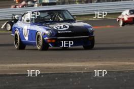 Silverstone Festival, Silverstone 2023 25th-27th August 2023 Free for editorial use only  124 Dave Jarman - Datsun 240Z 