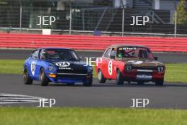 Silverstone Festival, Silverstone 2023 25th-27th August 2023 Free for editorial use only  124 Dave Jarman - Datsun 240Z 