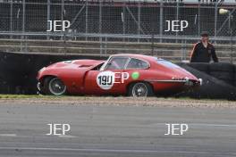 Silverstone Festival, Silverstone 2023 25th-27th August 2023 Free for editorial use only 190 William Addison / Martin Addison - Jaguar E-type 