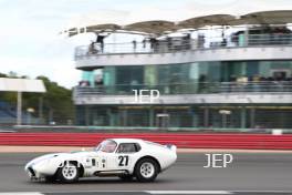 Silverstone Festival, Silverstone 2023 25th-27th August 2023 Free for editorial use only 27 Jeremy Cottingham / James Cottingham - Shelby American Cobra Daytona 