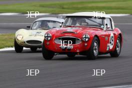 Silverstone Festival, Silverstone 2023 25th-27th August 2023 Free for editorial use only 49 Nils-Fredrik Nyblaeus / Jeremy Welch - Austin Healey 3000 