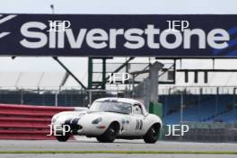 Silverstone Festival, Silverstone 2023 25th-27th August 2023 Free for editorial use only 110 Ben Adams / Peter Adams - Jaguar E-type 