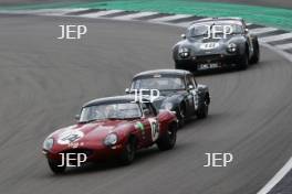 Silverstone Festival, Silverstone 2023 25th-27th August 2023 Free for editorial use only 174 Mark Donnor - Jaguar E-type 