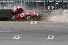 Silverstone Festival, Silverstone 2023 25th-27th August 2023 Free for editorial use only 190 William Addison / Martin Addison - Jaguar E-type 