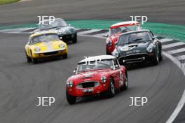 Silverstone Festival, Silverstone 2023 25th-27th August 2023 Free for editorial use only 49 Nils-Fredrik Nyblaeus / Jeremy Welch - Austin Healey 3000 