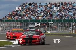 Silverstone Festival, Silverstone 2023 25th-27th August 2023 Free for editorial use only 10 Michiel Campagne - Ford Mustang FR500C 