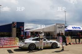 Silverstone Festival, Silverstone 2023 25th-27th August 2023 Free for editorial use only 151 David Harrison / Nathan Luckey - Porsche 991.1 GT3 Cup 