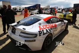 Silverstone Festival, Silverstone 2023 25th-27th August 2023 Free for editorial use only 189 William Addison / Martin Addison - Aston Martin Vantage GT4 