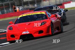 Silverstone Festival, Silverstone 2023 25th-27th August 2023 Free for editorial use only 3 John Pearson / Gary Pearson - Ferrari 430 